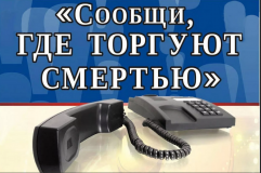 внимание! Проводится Общероссийская акция «Сообщи, где торгуют смертью» - фото - 1