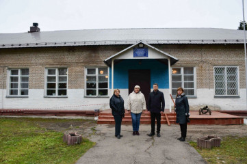 рабочая поездка в Синьковскую среднюю школу - фото - 4