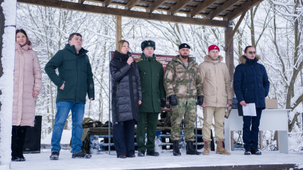 съезд местного отделения Юнармии в муниципальном образовании «Смоленский район» - фото - 9