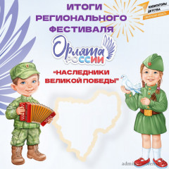 итоги регионального фестиваля Орлят России «Наследники Великой Победы», посвященного 80-летию Великой Победы - фото - 1