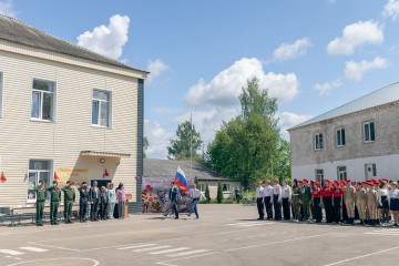 муниципальный смотр-конкурс строевой песни, посвященный празднованию 80-летия Победы в Великой Отечественной войне 1941-1945 гг - фото - 10